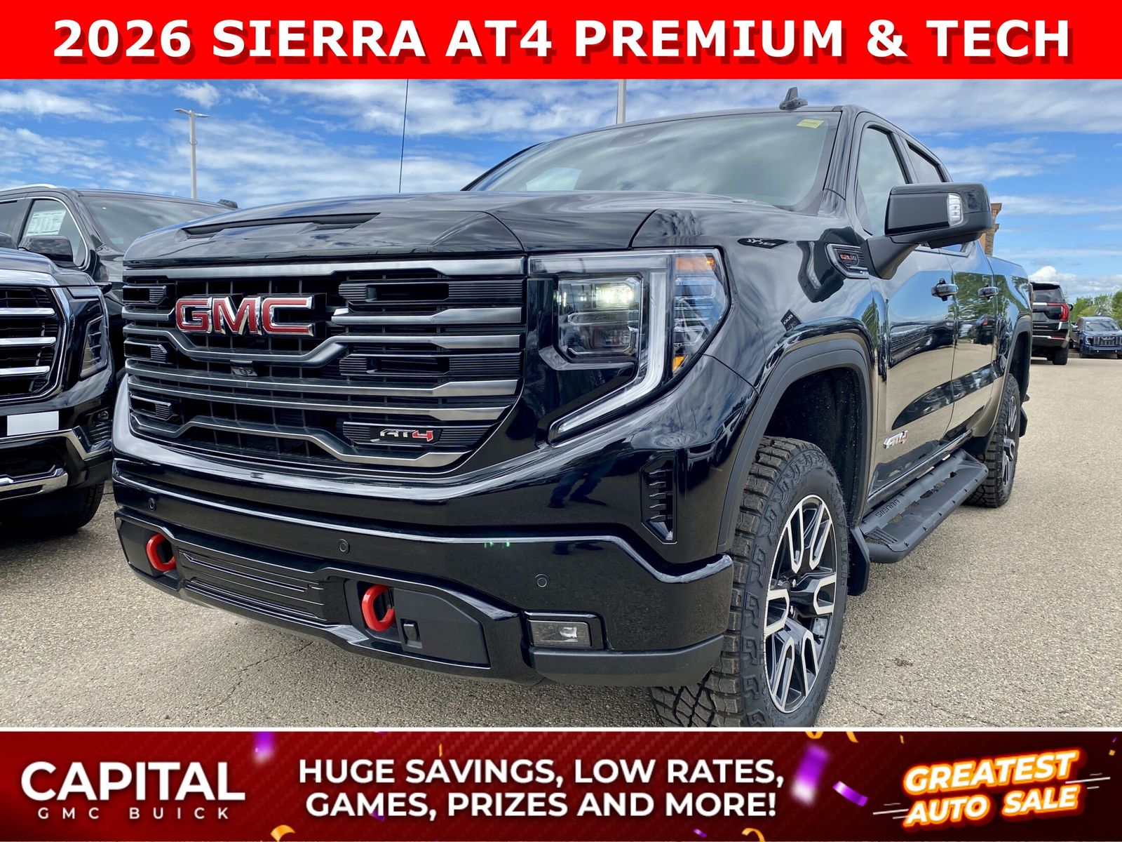 New 2026 GMC Sierra-1500 AT4 163158