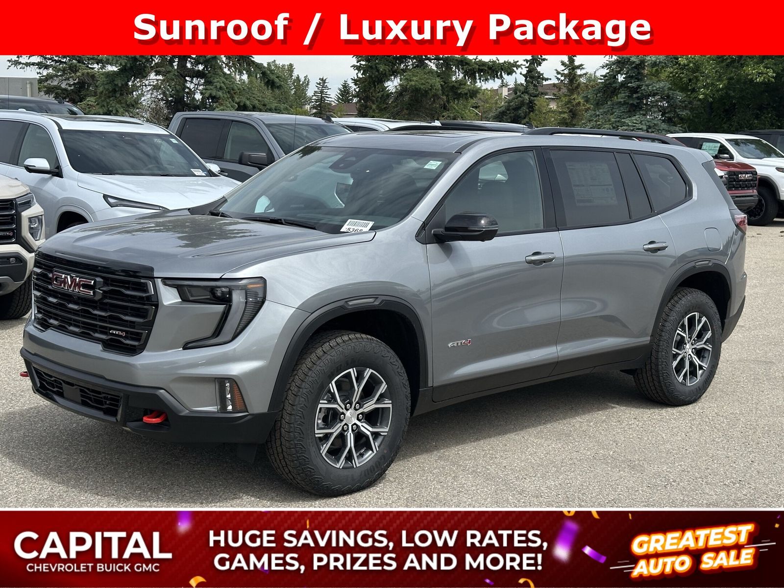 New 2026 GMC Acadia AT4 461276