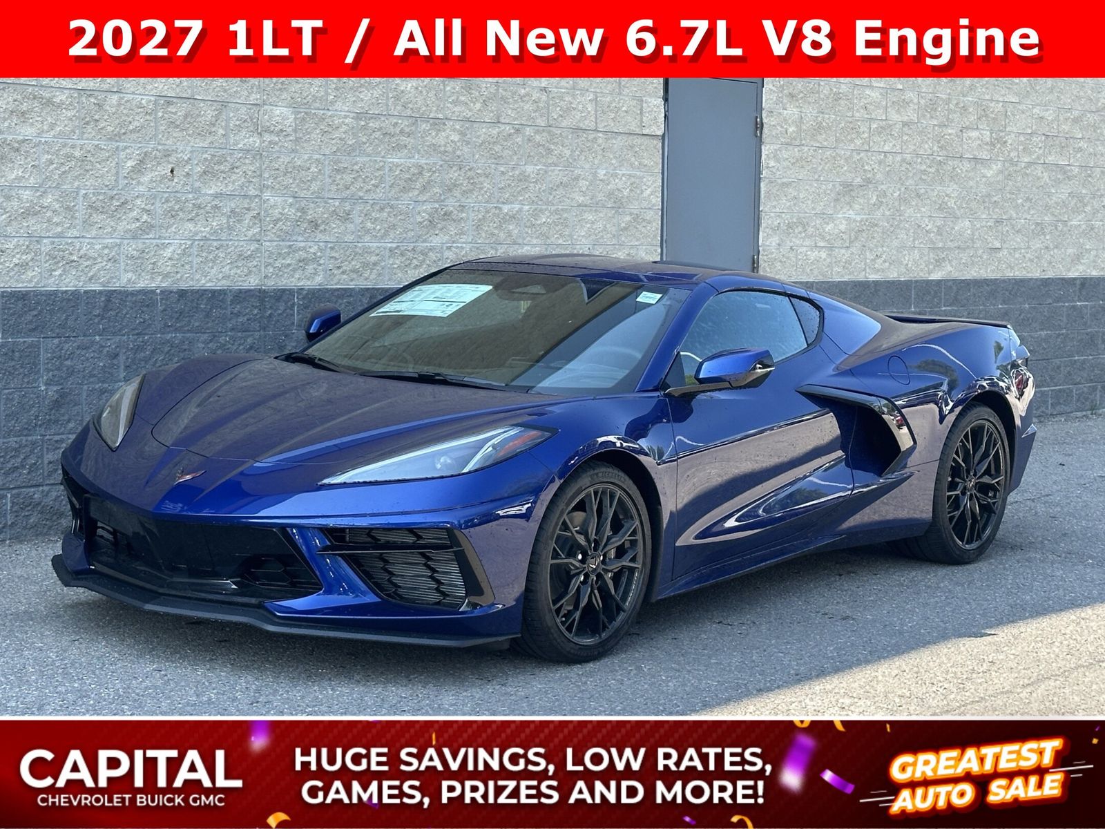 New 2027 Chevrolet Corvette 1LT 47040