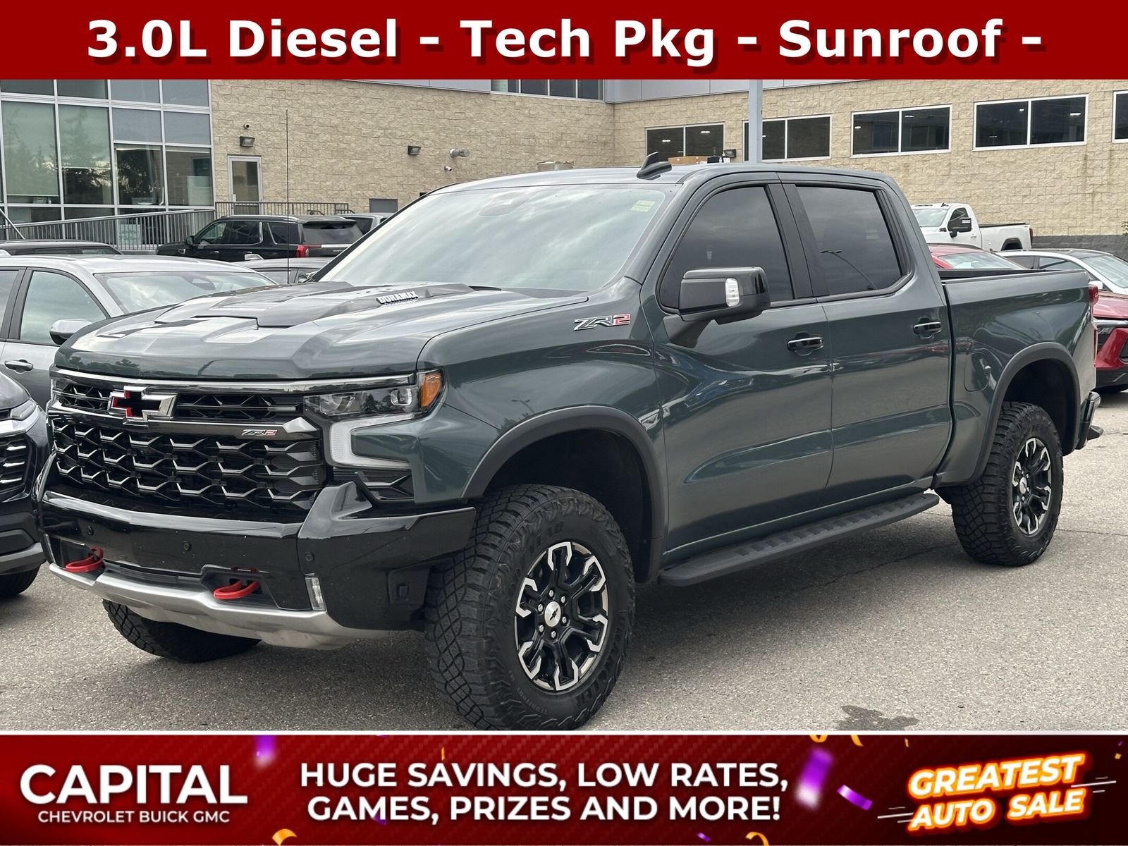 Used 2025 Chevrolet Silverado-1500 ZR2 26197A