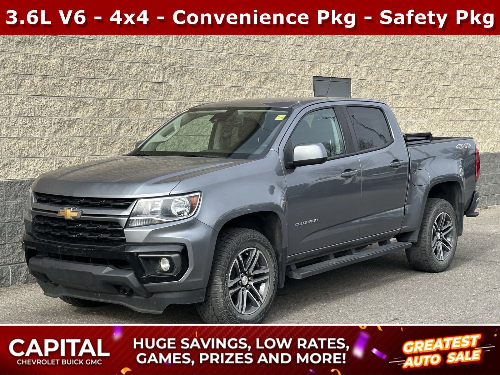 Used 2021 Chevrolet Colorado 4WD-LT 461632B