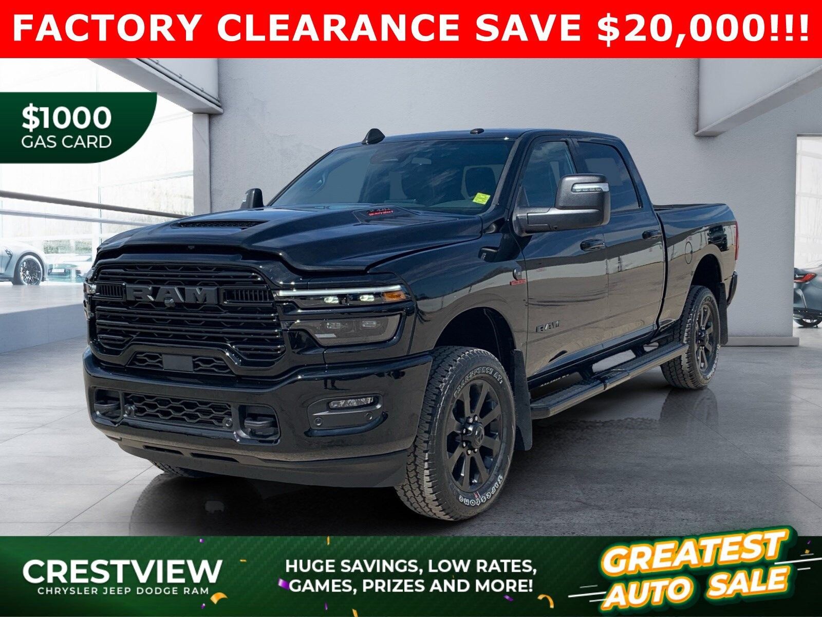 New 2026 RAM 3500 Laramie 26T0255