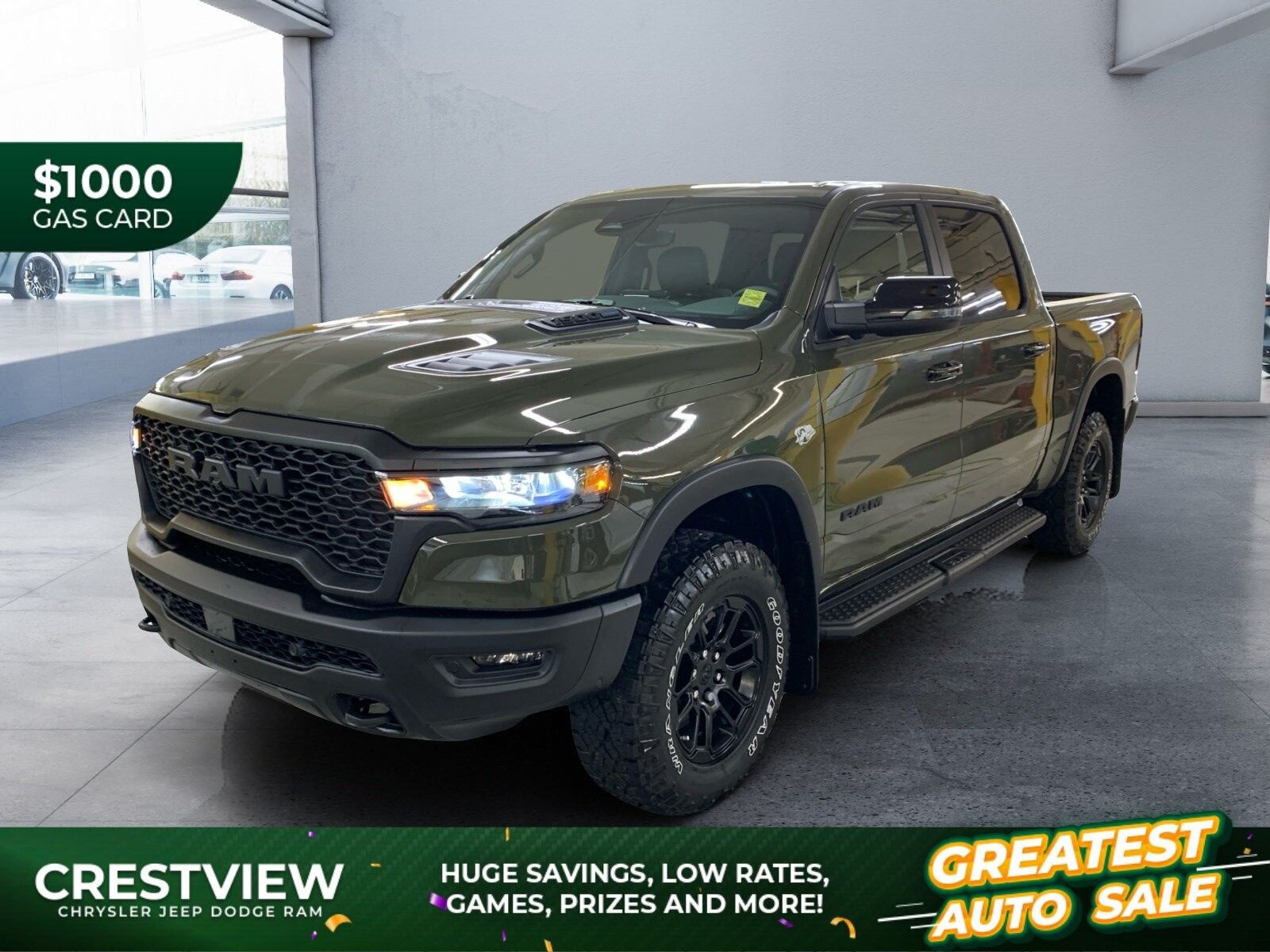 New 2026 RAM 1500 Rebel 26T0366