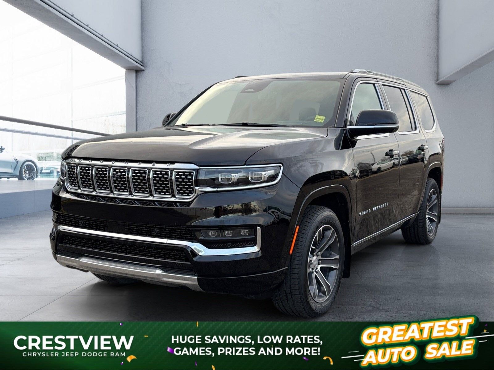 Used 2023 Jeep Grand-Wagoneer 4X4 26T0418A