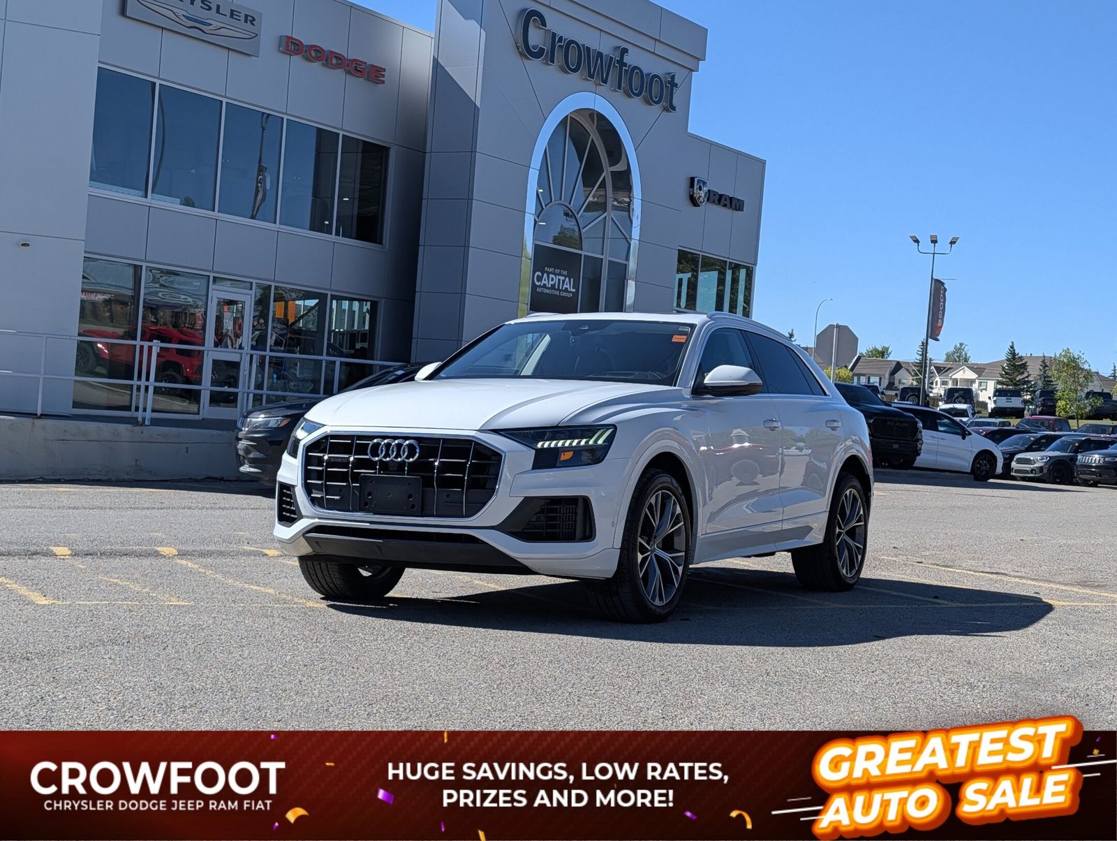 Used 2019 Audi Q8 Technik---S-Line---Leather---Sunroof---HUD---Heated/Ventilated-Seats 11204