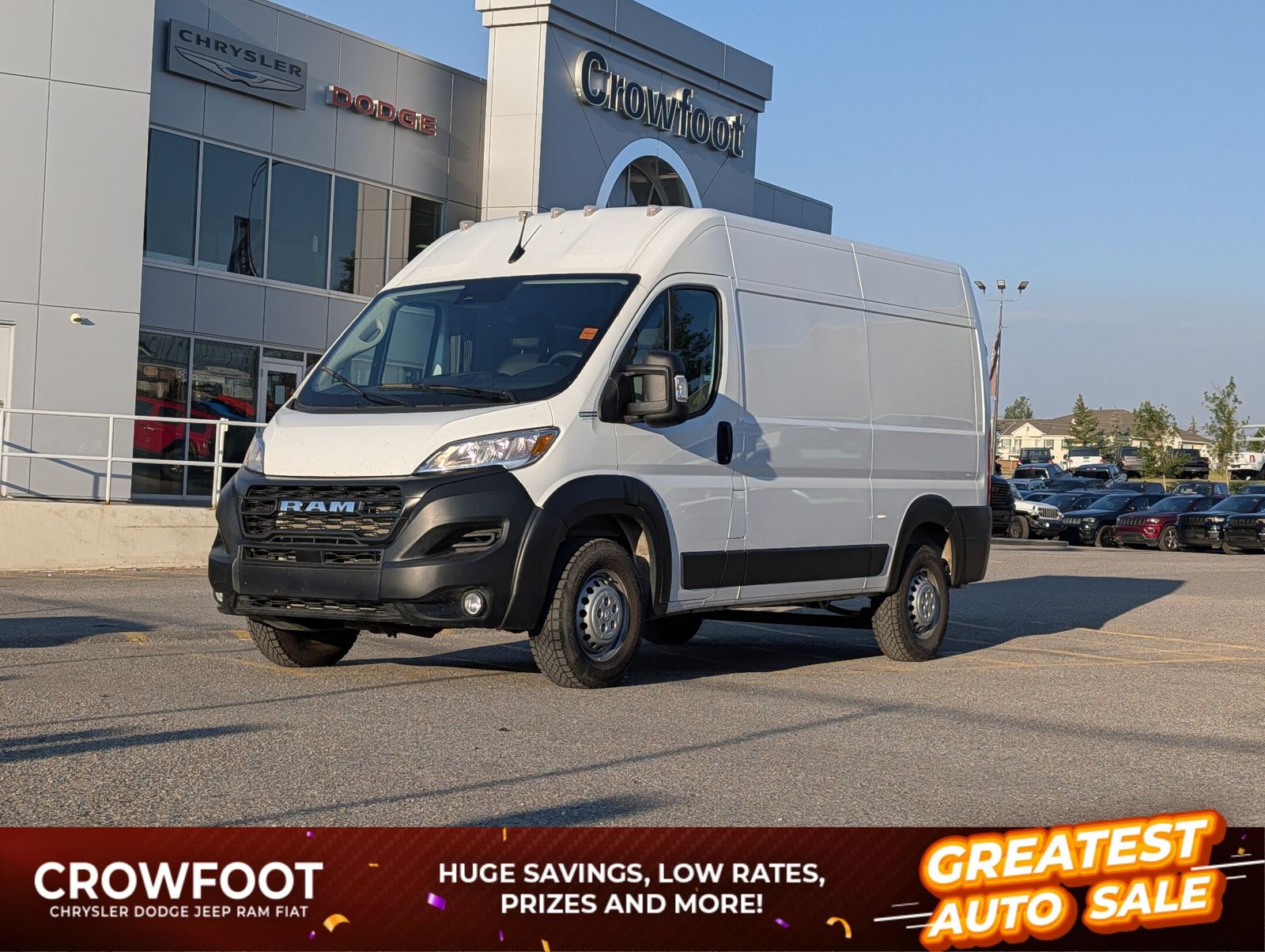 Used 2025 Ram ProMaster-Cargo-Van Tradesman---Convienence-Grp---Mopar-Wall-Paneling---LOW-KMS 11184
