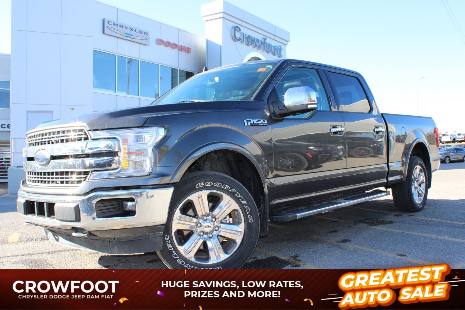 Used 2020 Ford F-150 LARIAT---502A-Pkg---Twin-Panel-Sunroof---FX4-Pkg---Rear-View-Camera-&-More 260423AA