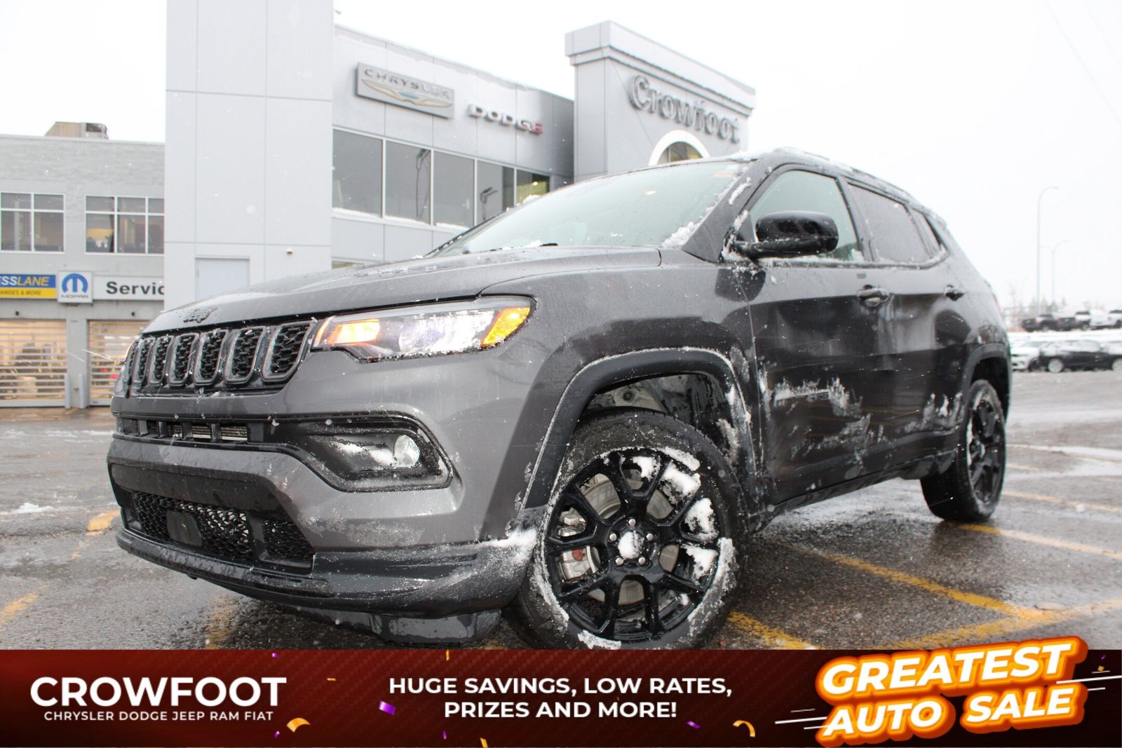 Used 2024 Jeep Compass Altitude---Back-Up-Cam---Remote-Start---Heated-Seats-&-More 260077A