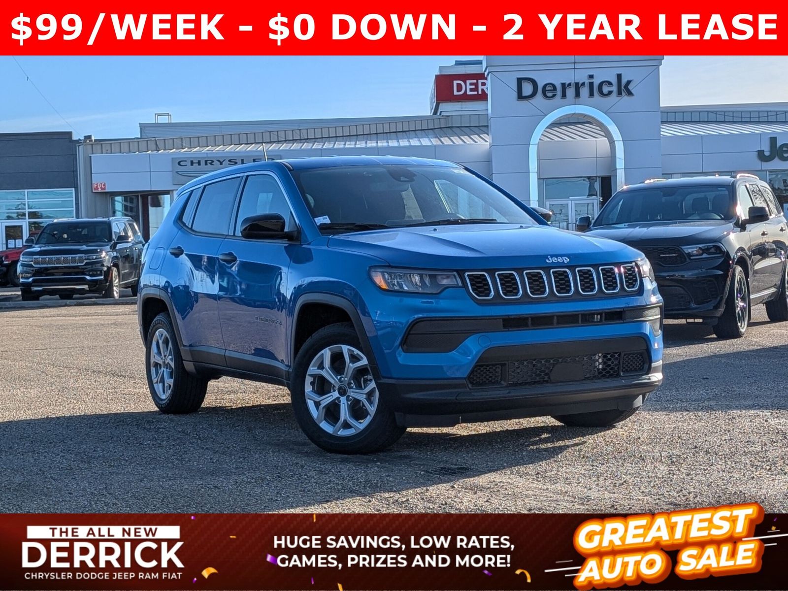 New 2026 Jeep Compass Sport TCO6174