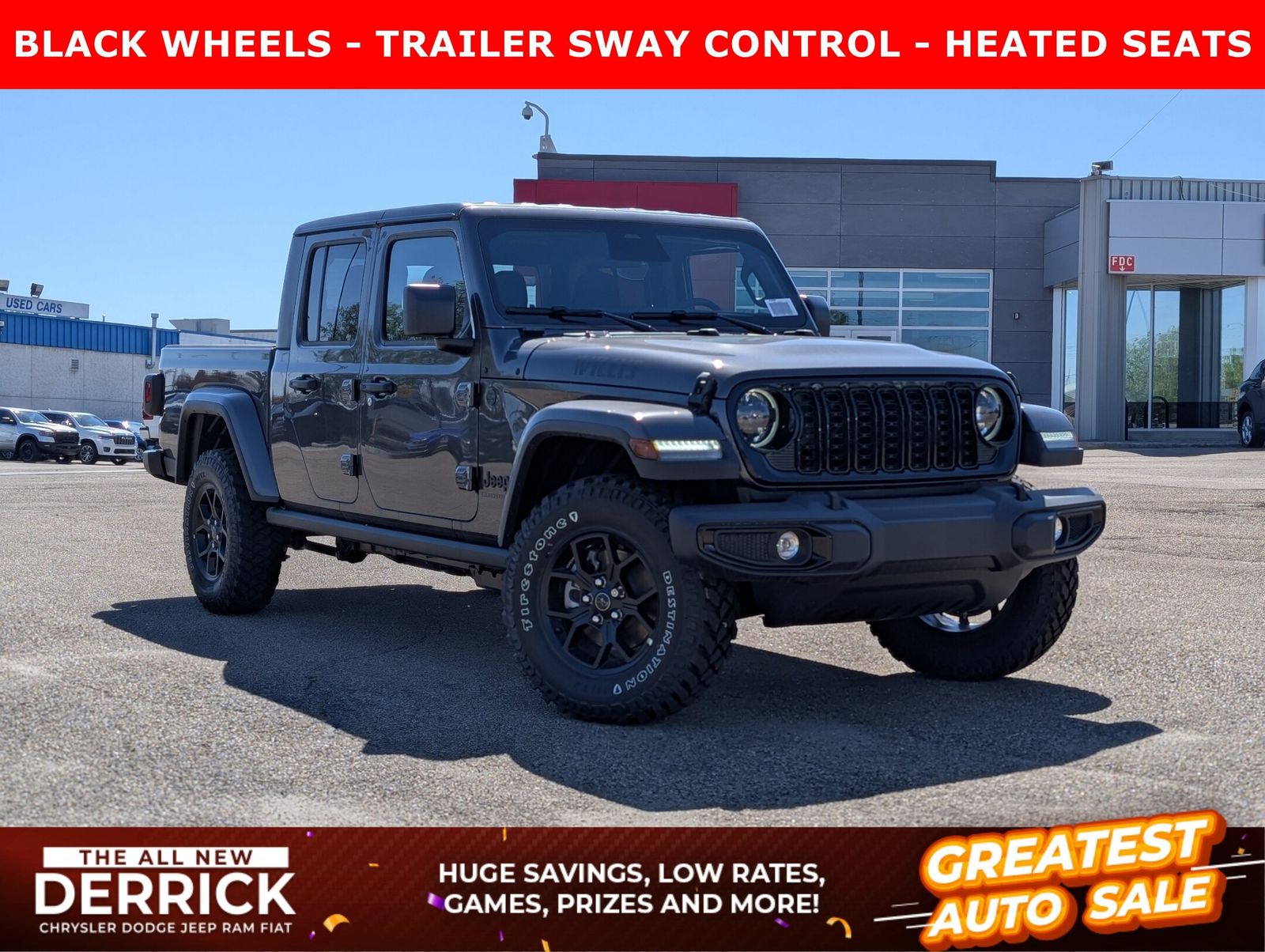 New 2026 Jeep Gladiator Willys 26111