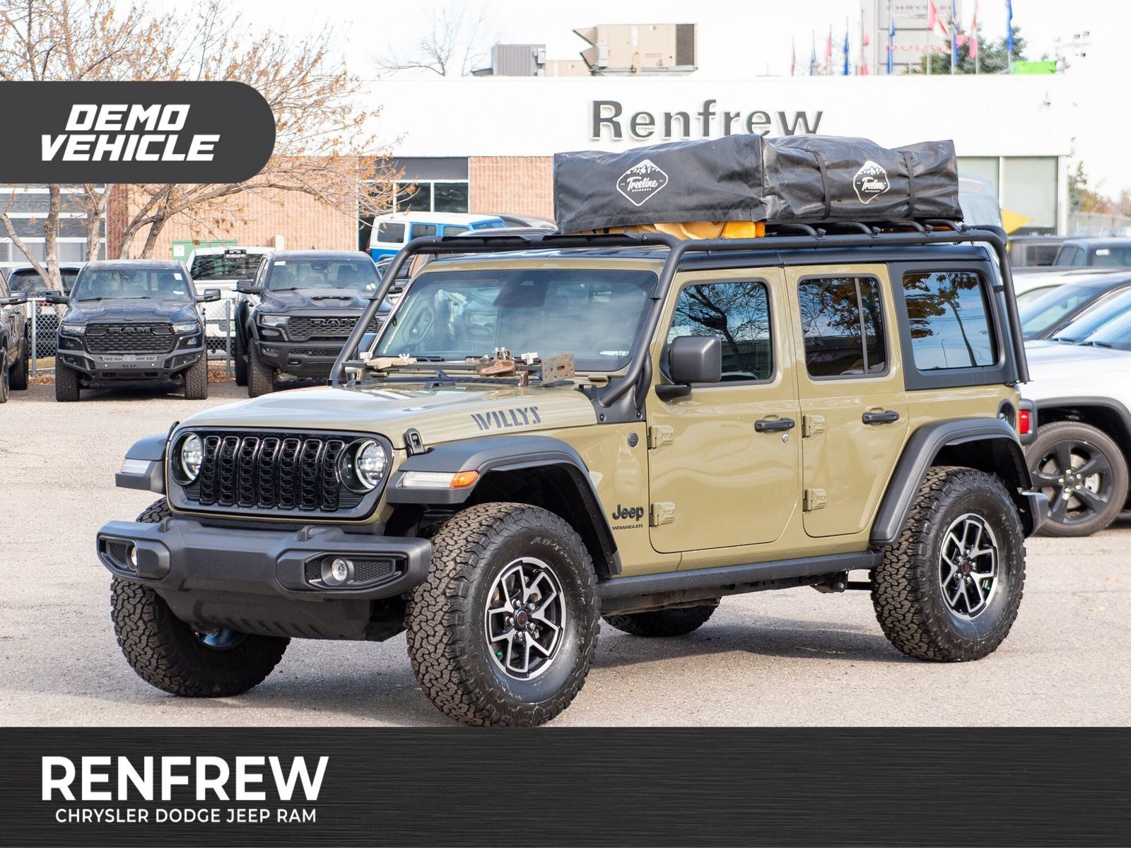 New 2026 Jeep Wrangler Willys 260373