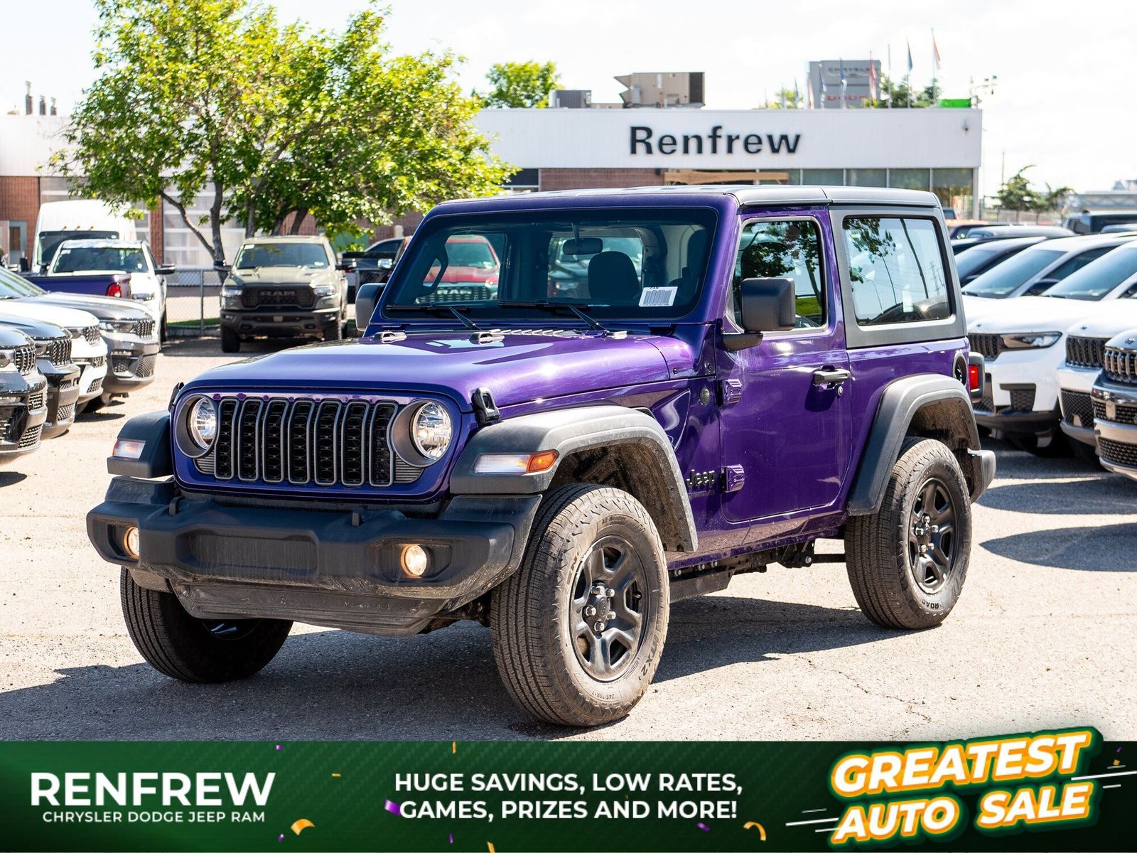 New 2026 Jeep Wrangler Sport 260783