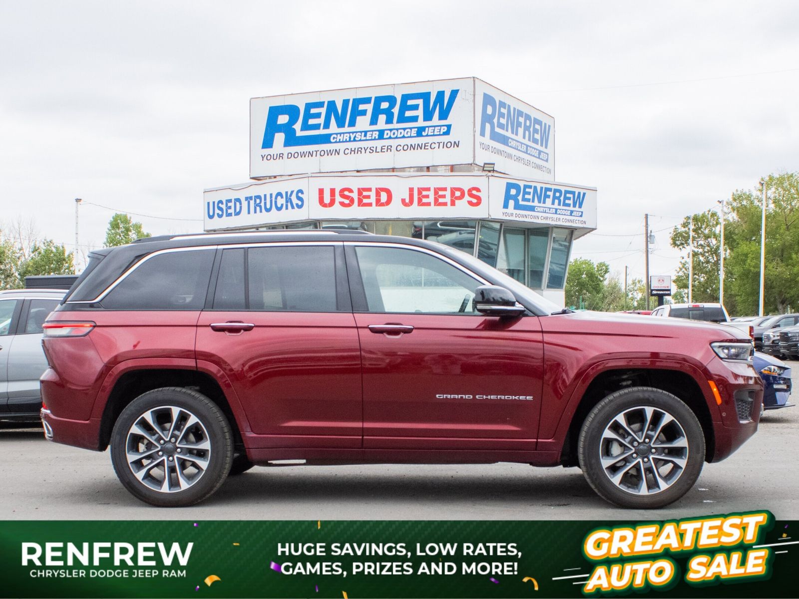Used 2023 Jeep Grand-Cherokee Overland 260843A