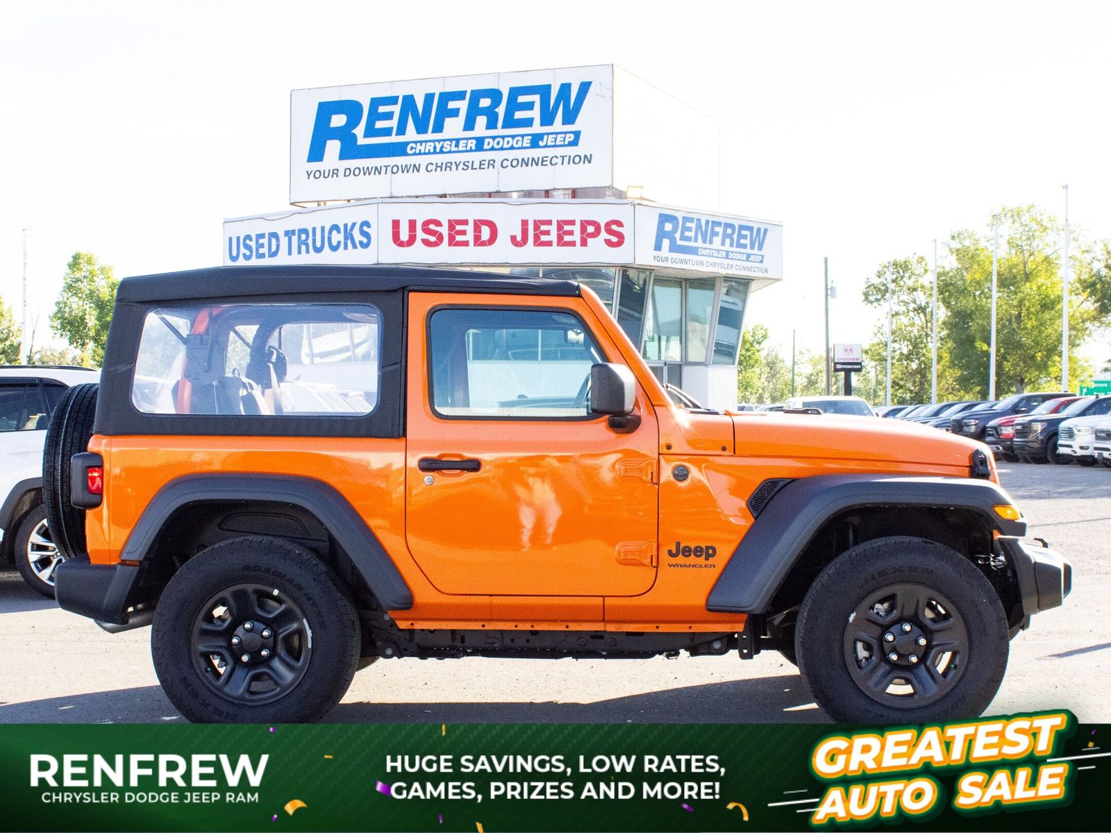 Used 2025 Jeep Wrangler Sport 251218A