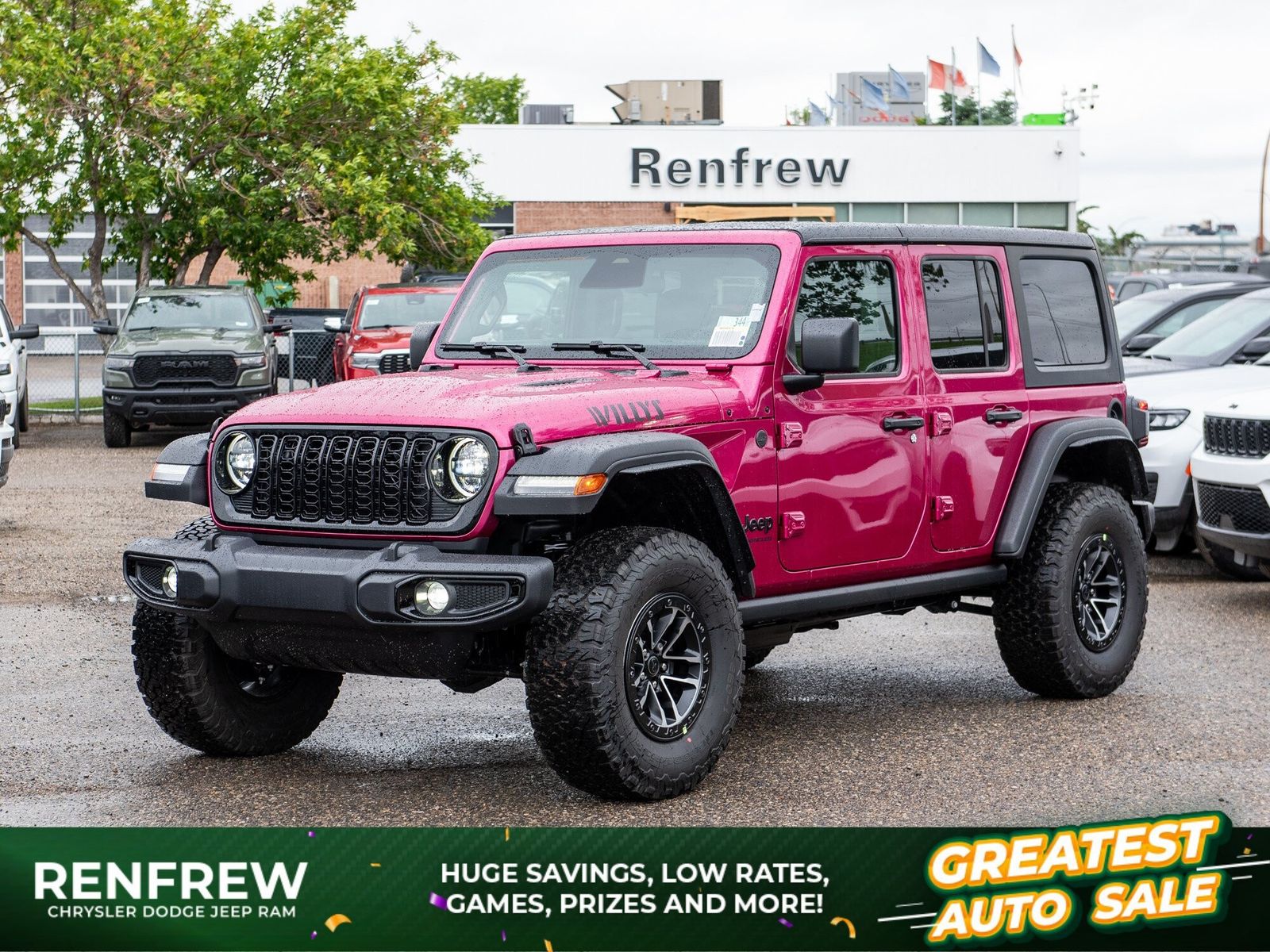 New 2026 Jeep Wrangler Willys 261344