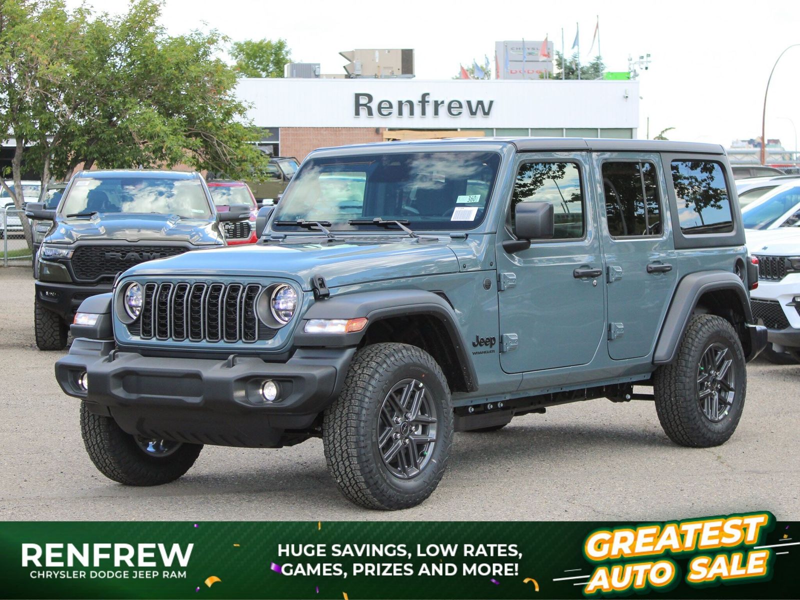 New 2026 Jeep Wrangler Sport-S 261360