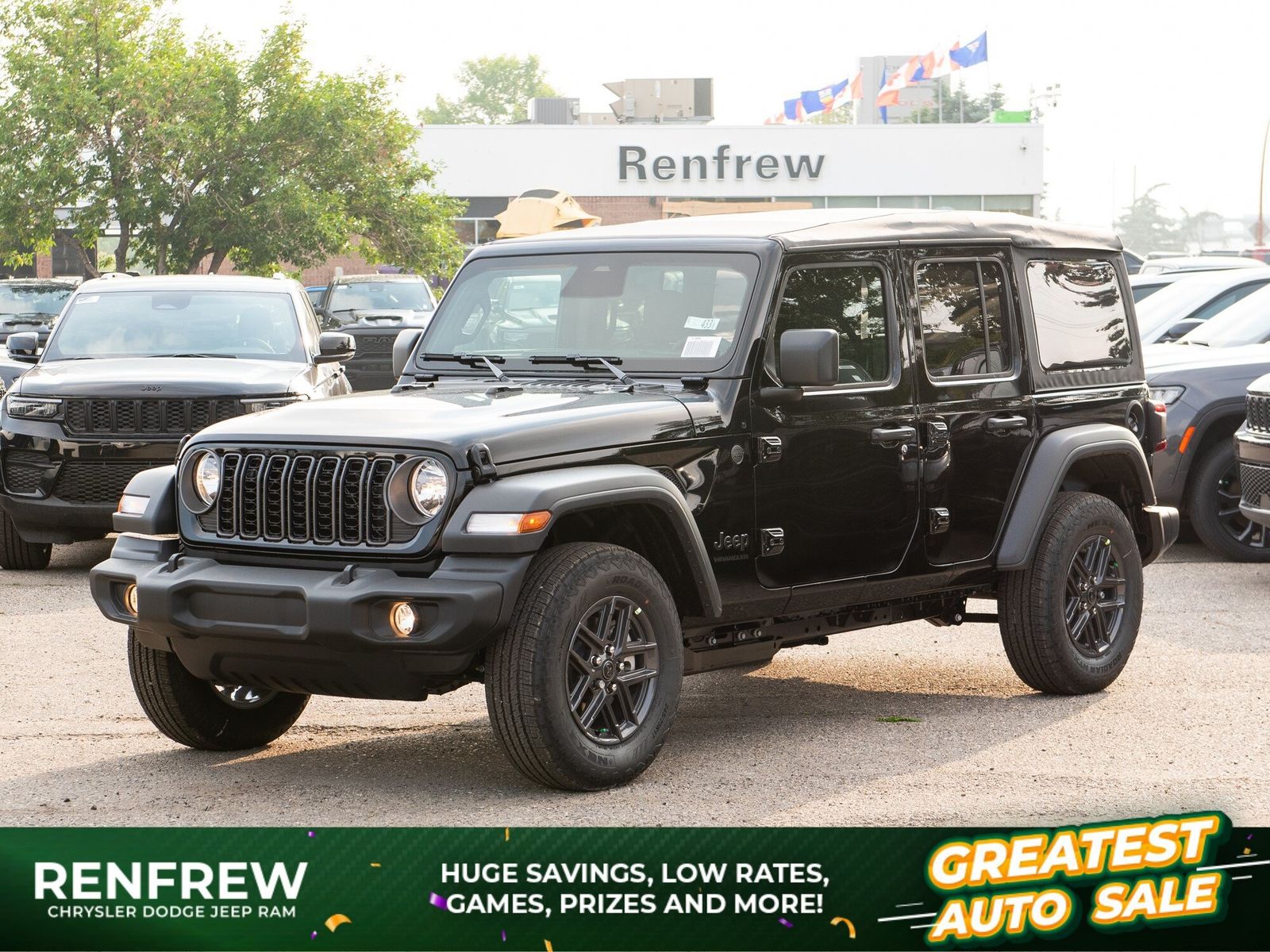 New 2026 Jeep Wrangler Sport-S 261433