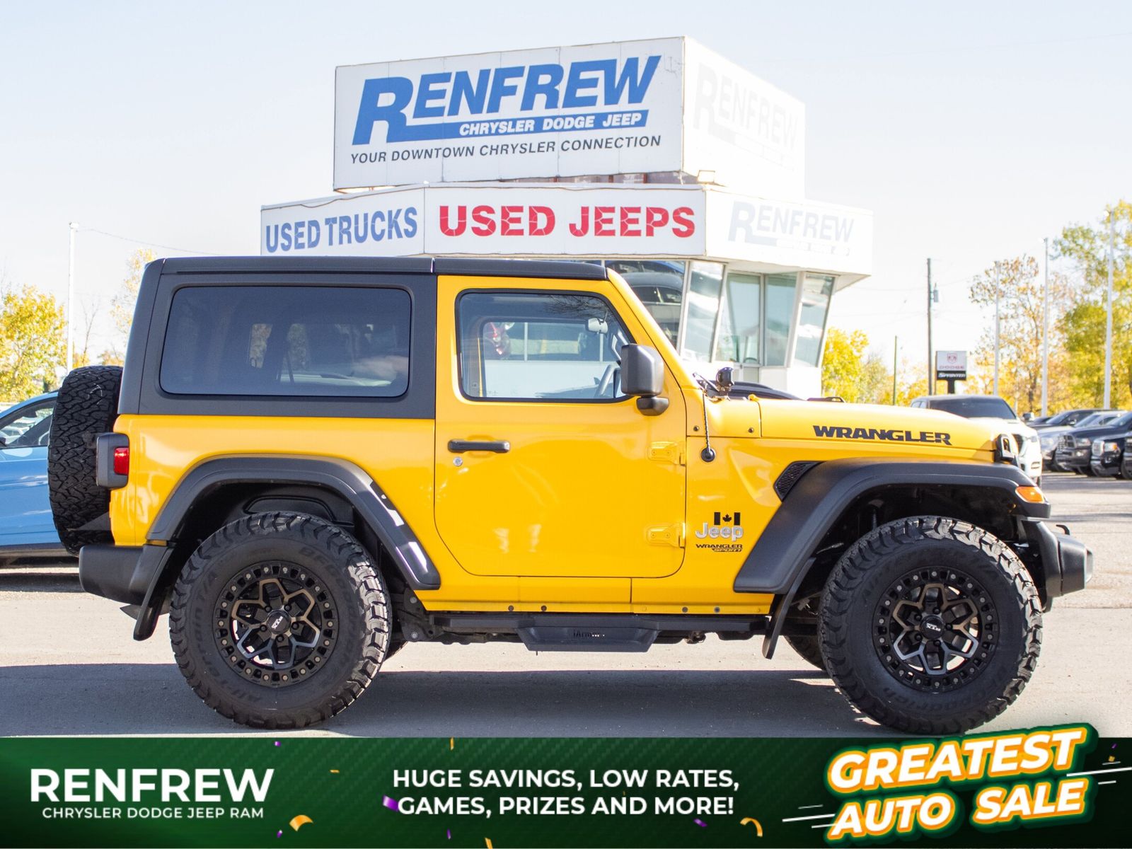 Used 2019 Jeep Wrangler Sport 261319A