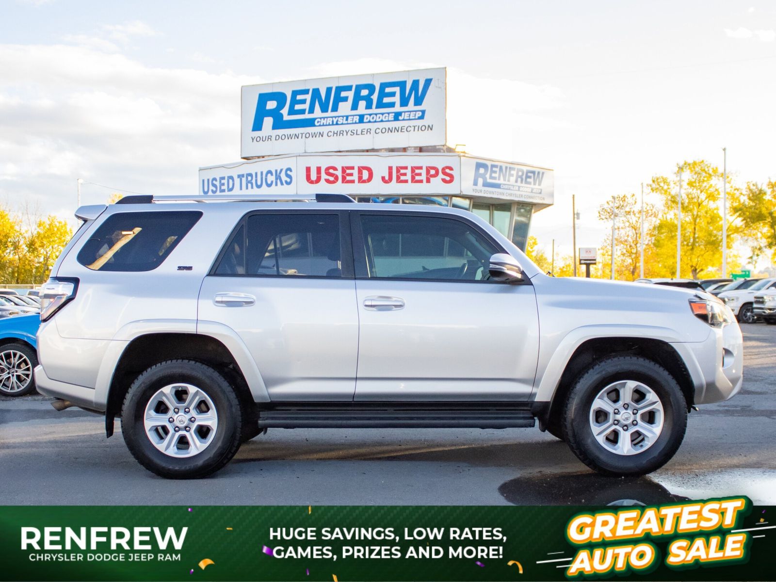 Used 2019 Toyota 4Runner SR5-4WD 260379B
