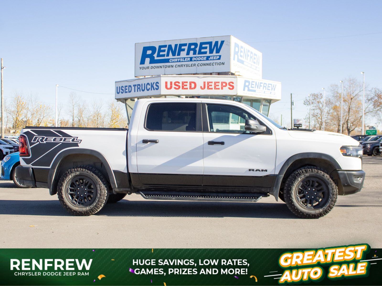 Used 2025 Ram 1500 Rebel-Crew-Cab-4x4 261259A