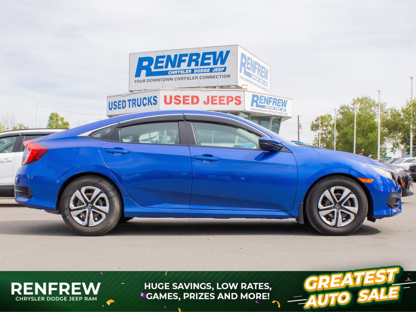 Used 2017 Honda Civic-Sedan LX 261228C