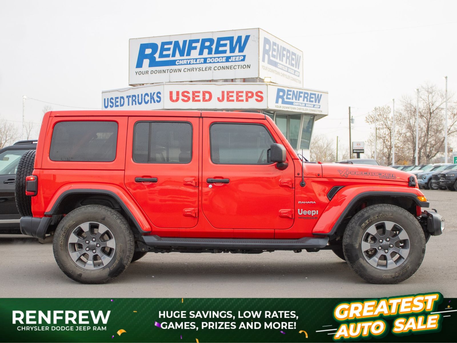 Used 2019 Jeep Wrangler-Unlimited Sahara 261296A